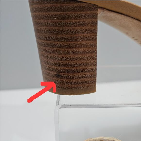 NEW Lauren Ralph Lauren Freddi Sandal Slide Slip On Raffia Size 10 - Picture 4 of 14